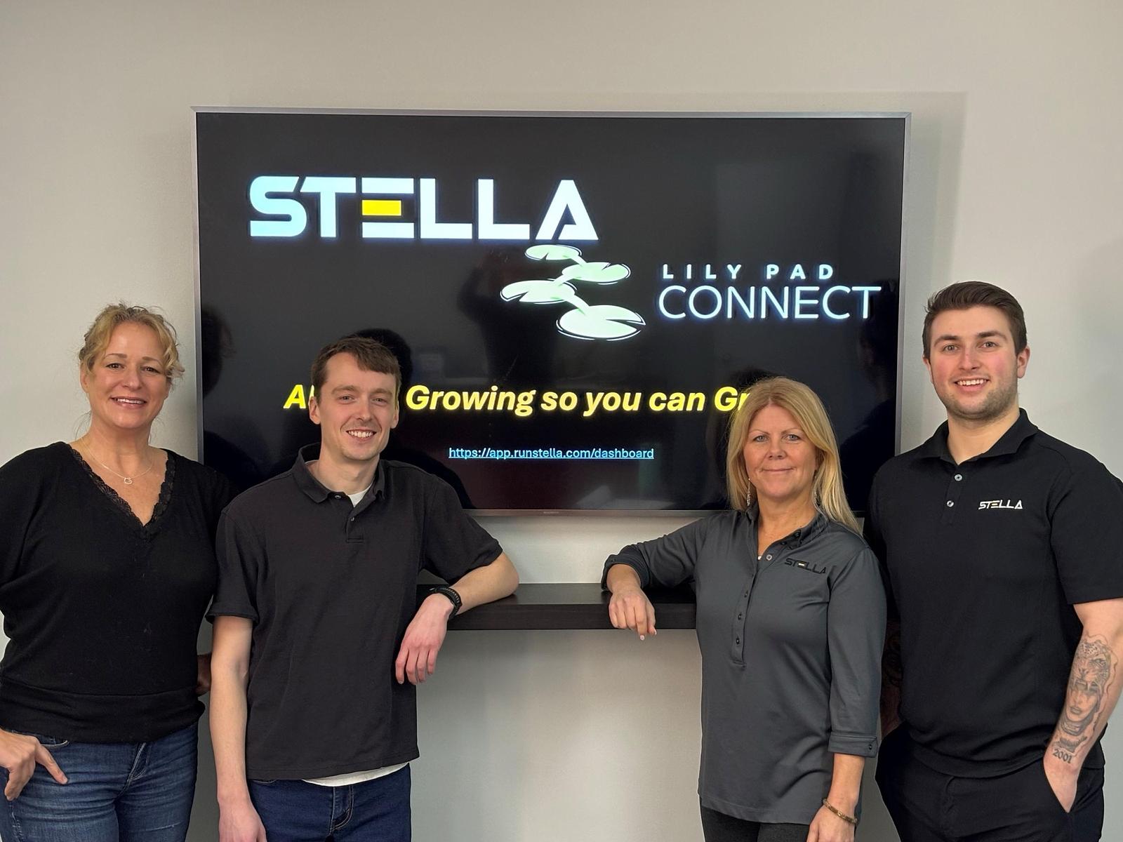 The Stella and Lily Pad Connect team